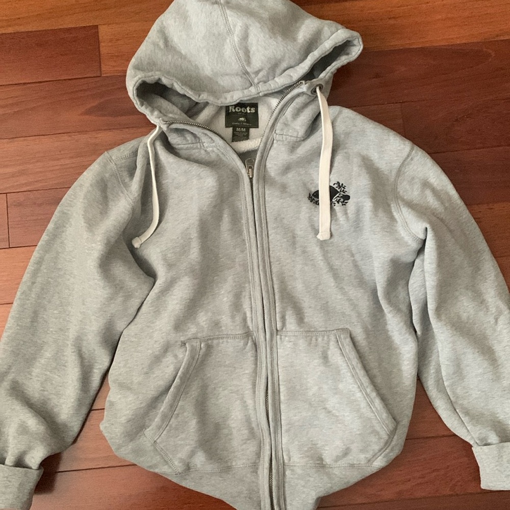 Roots zip-up hoodie